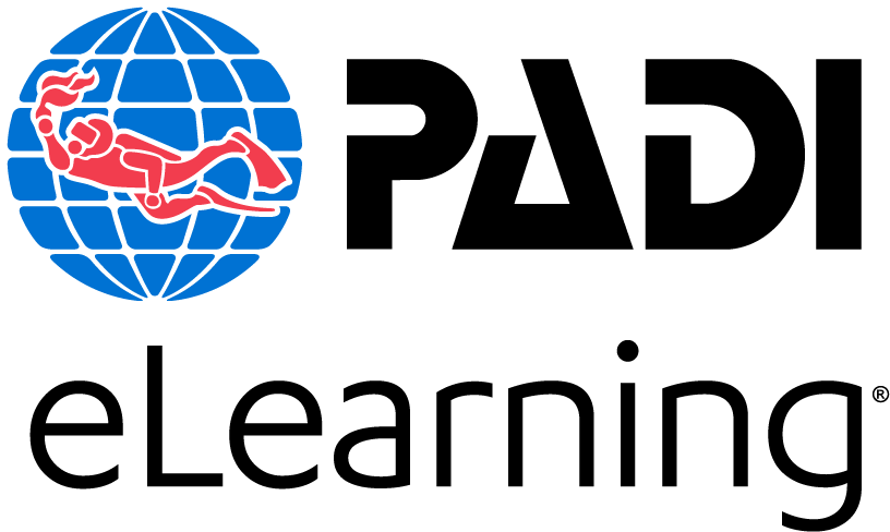 PADI eLearning Logo Full Color