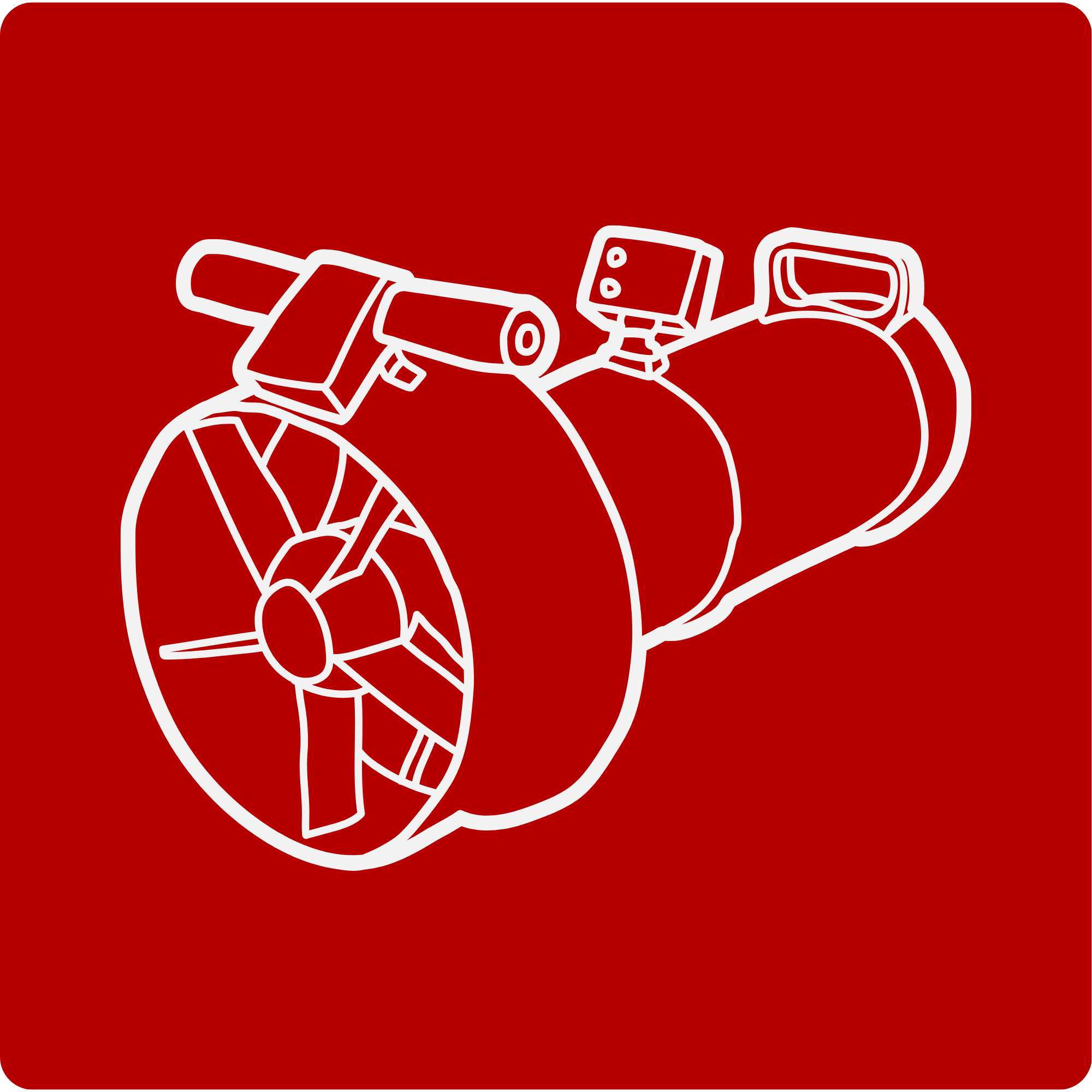 Underwater scooter DPV icon for scooters and specialty gear category